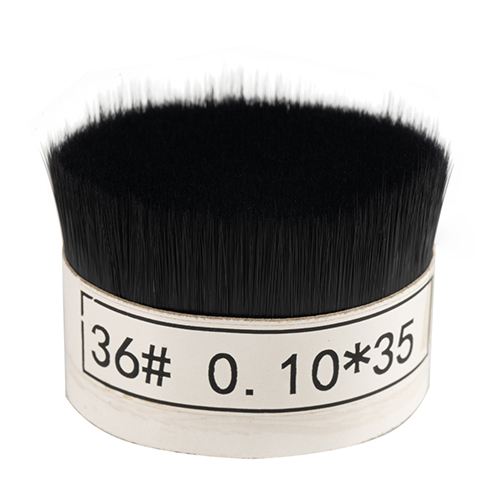Different Available Black Color Synthetic Filaments For Makeup Brush