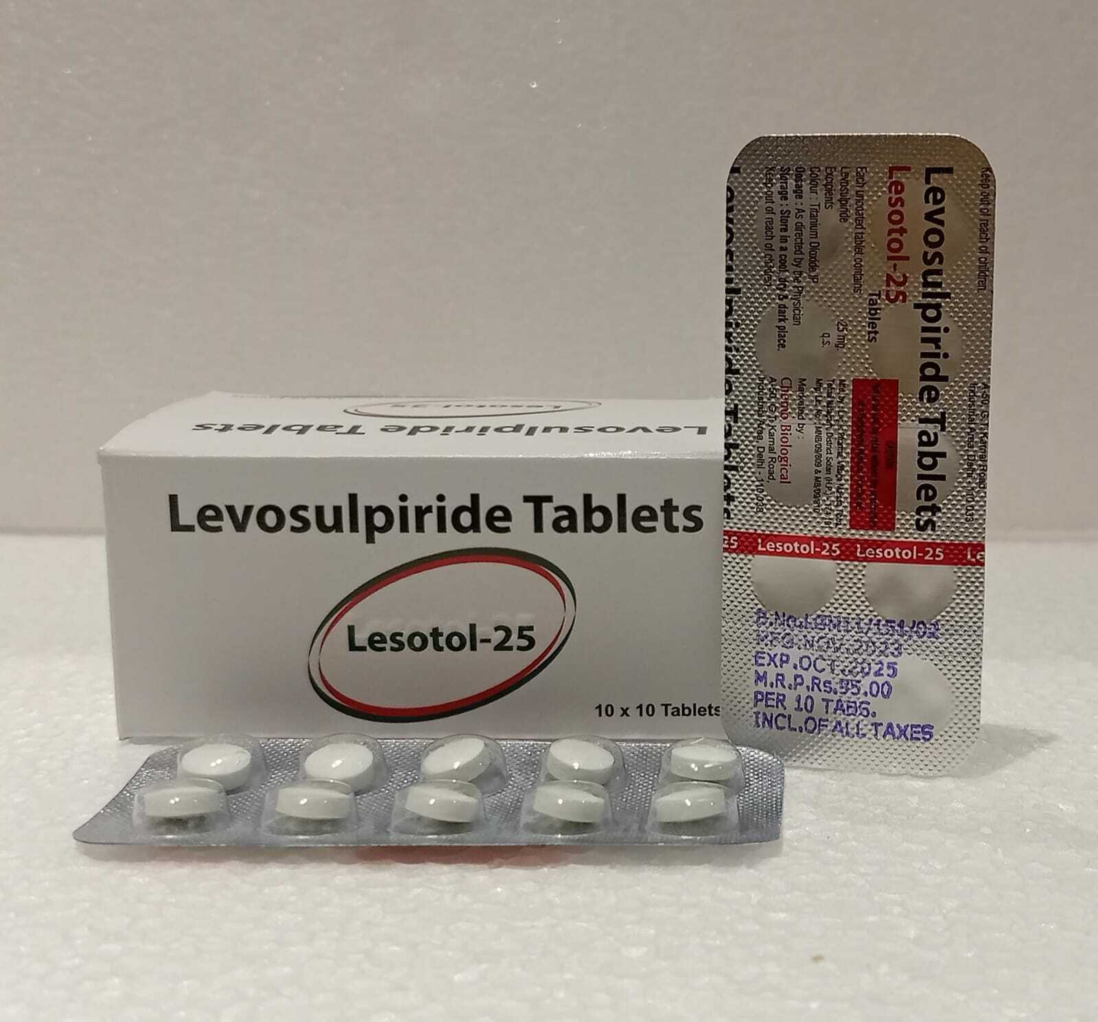 Levosulpiride 25mg - Drug Type: General Medicines