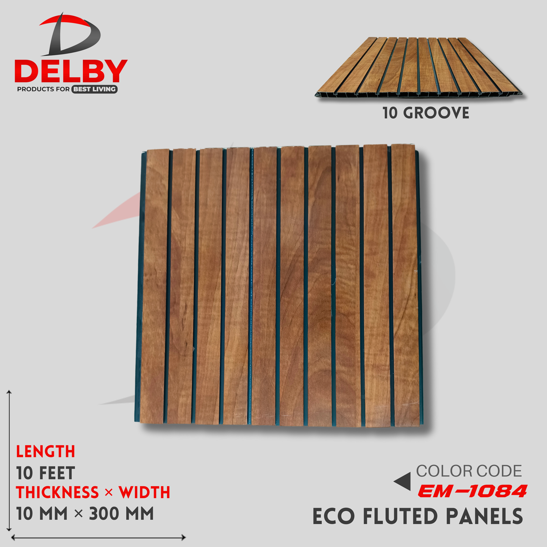Delby Eco Fluted Pvc Panels Vol.1 (indian 12