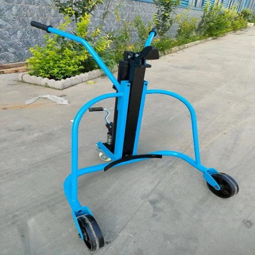 Drum Trolley - 350kg Capacity, 70kg Weight | Industrial Usage, Blue Color, 1 Year Warranty, New Condition, All Size