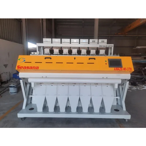 Raw Rice Color Sorter Machine - 2.5kw Power, 1 Ton/hour Capacity | 99% Accuracy, Automatic Operation, Industrial Use