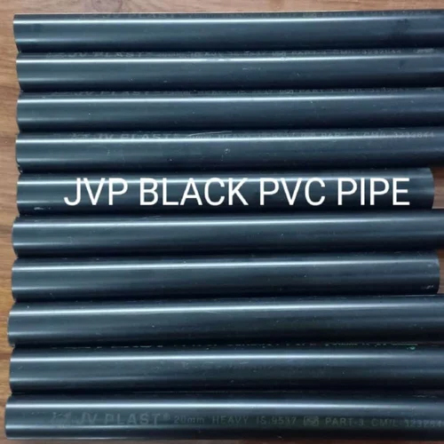 Black Electrical Pvc Pipe - Seamless Design, Round Shape, Sleek Black Color | Ideal For Structure Applications And Versatile Installations
