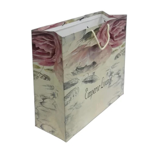 सुंदर बहुरंगी पेपर बैग