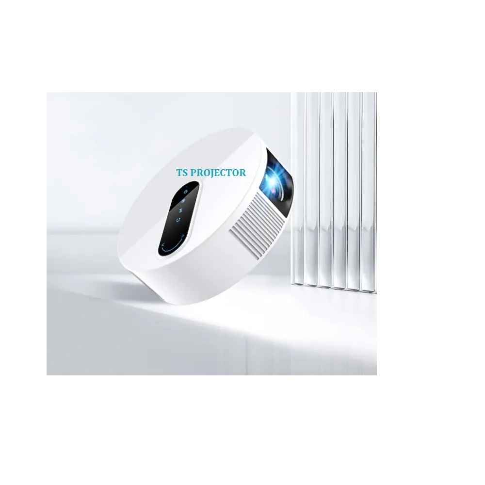Multimedia Home Cinema 4k Led Smart Projector - 50000 Hour Lamp Life 5500lm Brightness | 1920x1080p Resolution Portable Design 150-inch Projection Size Anaglyph 3d Support Built-in Wi-fi & Bluetooth