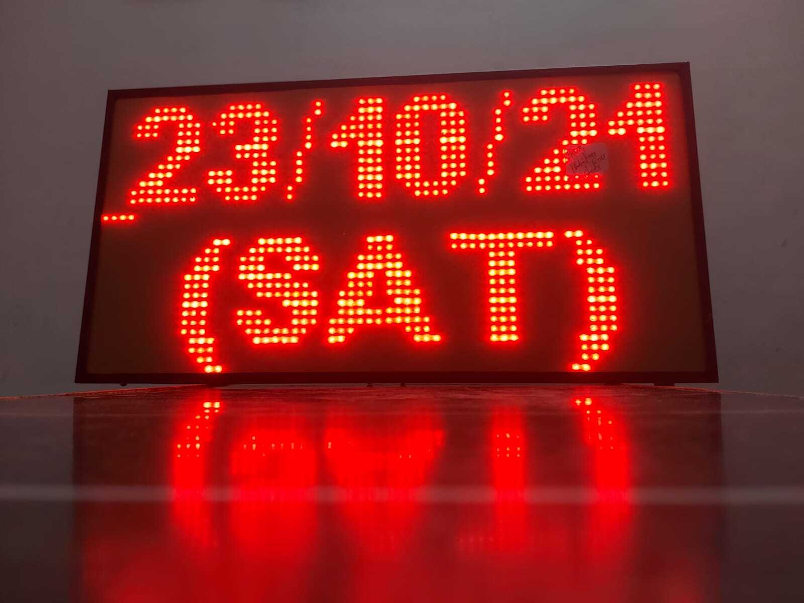 Large Digital Displays - Standard Size, Full Color Led | Segment Display For Text & Number In Industrial And Hospital Applications