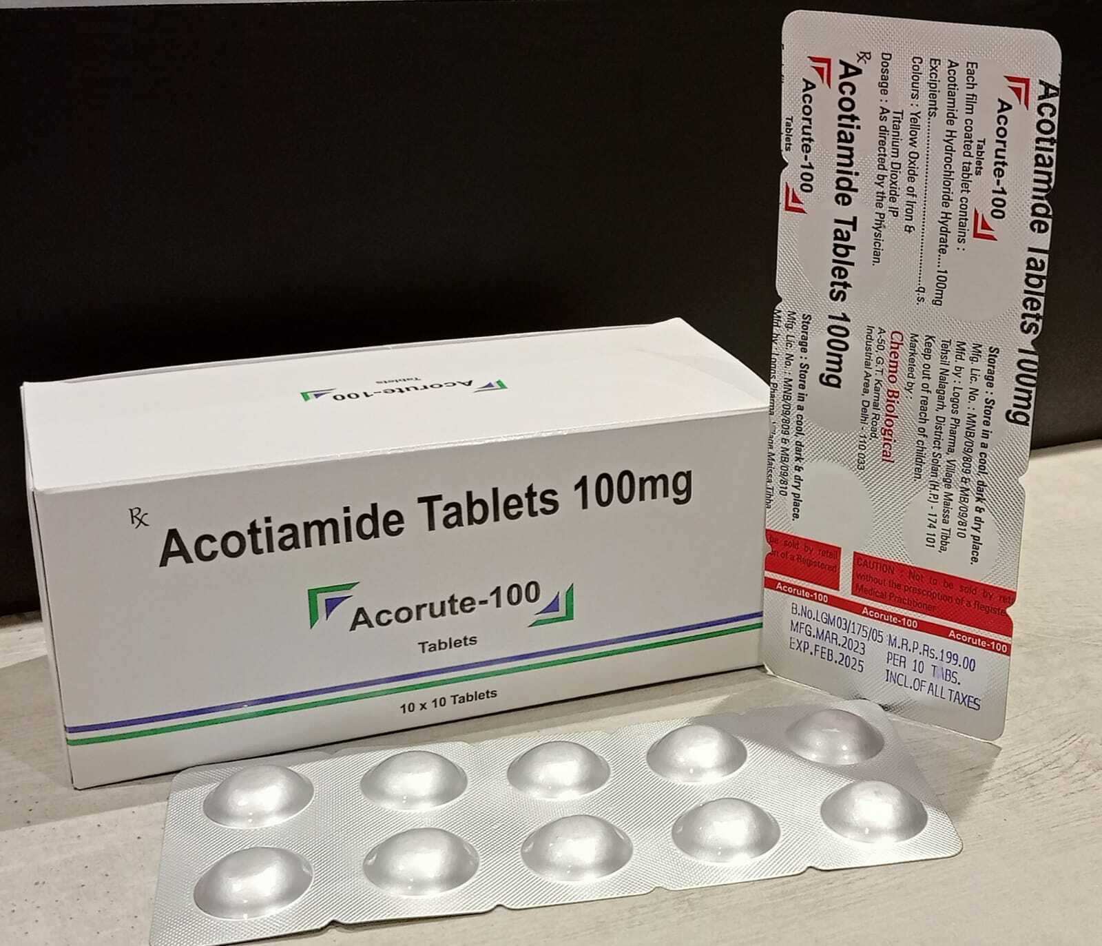 Acotiamide Hydrochloride Hydrate - 100mg Tablets | Effective Relief From Functional Dyspepsia Symptoms, Supports Intestinal Motility, Recommended For Adults And Teenagers