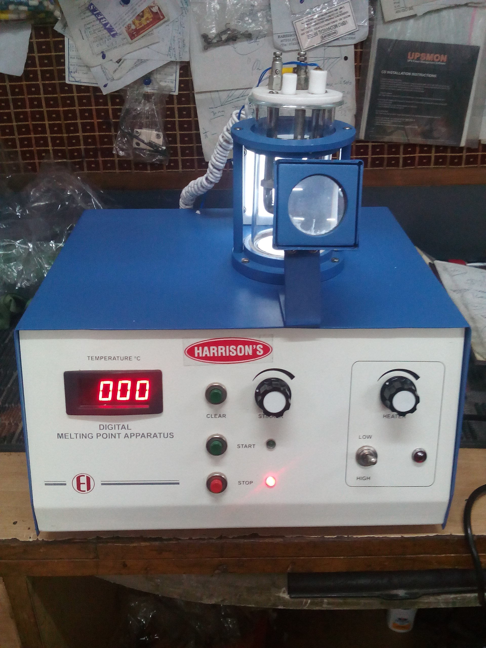 Melting Point Apparatus - Semi-automatic Control Mode | Optimized For Precision Applications