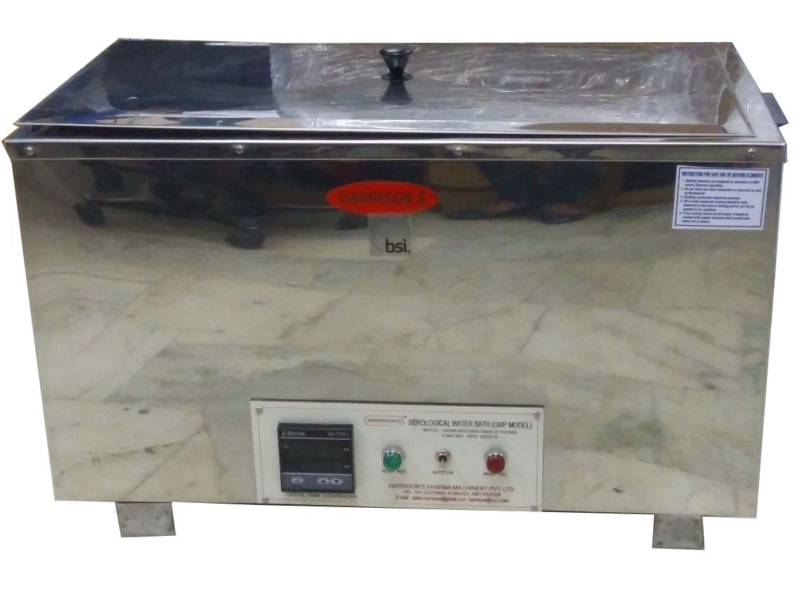 Water Bath Rectangular - Premium Stainless Steel Design | Efficient Heating Mechanism Ideal For Laboratory Use