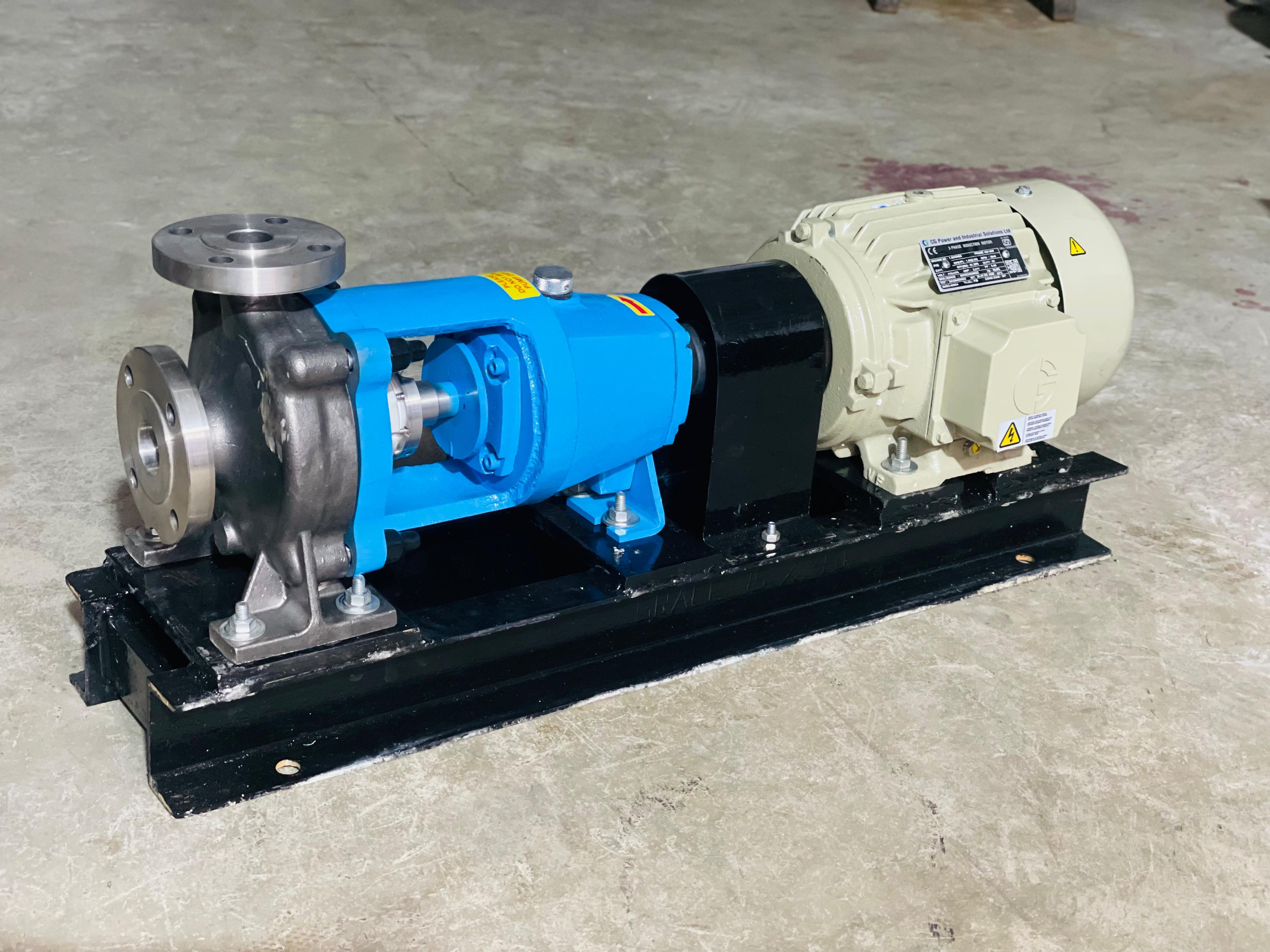 End Suction Back Pull Out Pump - Stainless Steel/carbon Steel/cast Iron 300 M3/hr Flow Rate 150 M Head 25 Mm To 300 Mm Discharge Size Mechanical Seal Centrifugal Theory