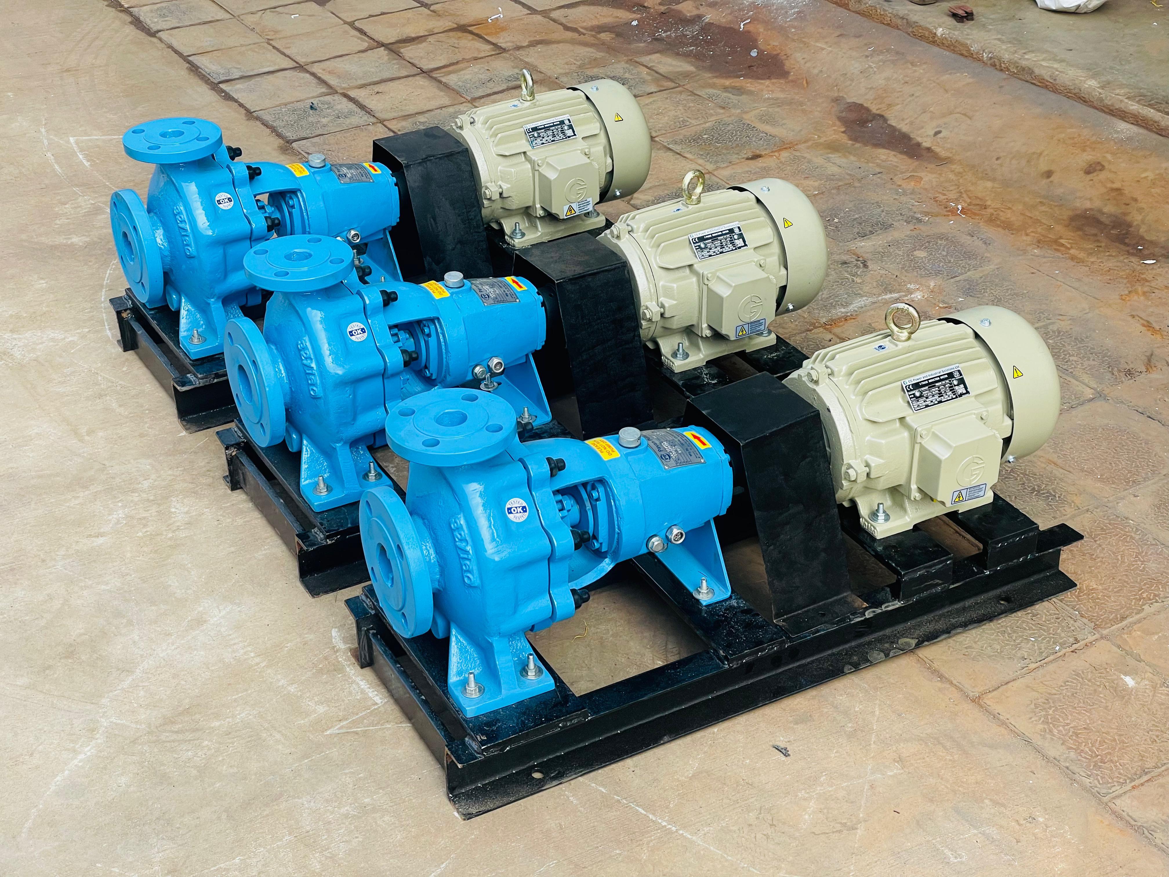 End Suction Back Pull Out Pump - Stainless Steel/carbon Steel/cast Iron 300 M3/hr Flow Rate 150 M Head 25 Mm To 300 Mm Discharge Size Mechanical Seal Centrifugal Theory