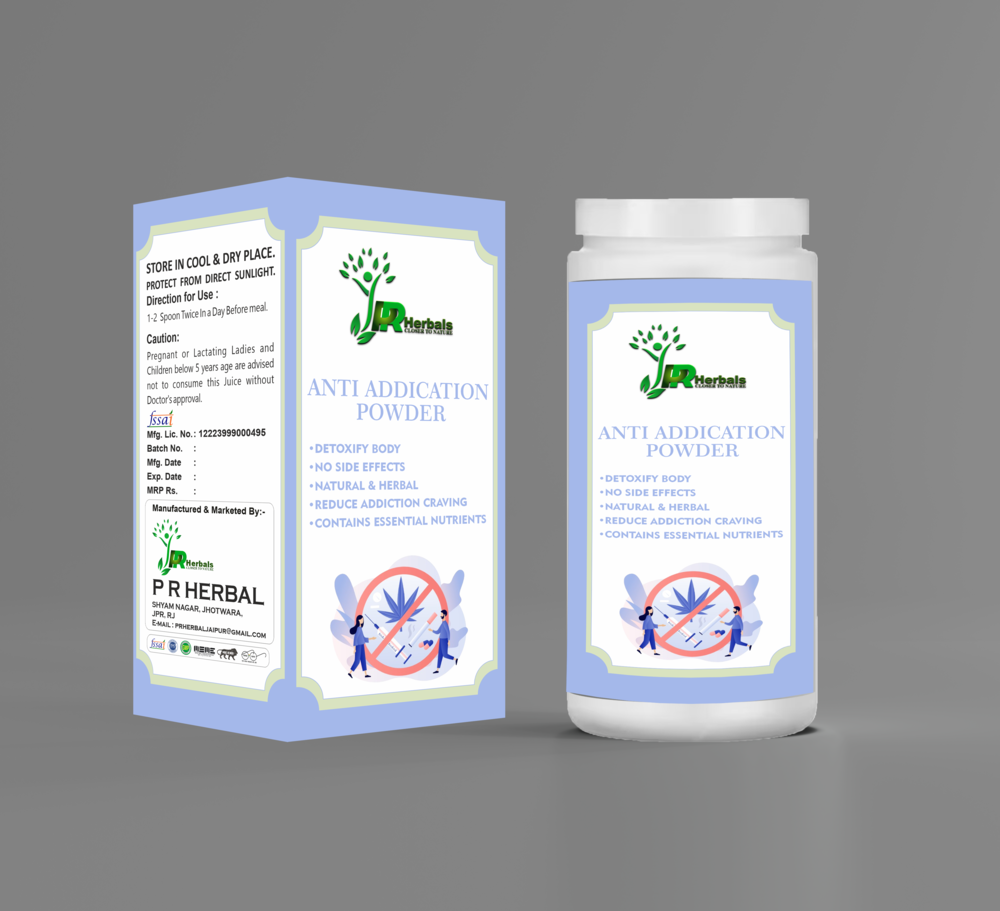 Anti Addiction Powder - Product Type: Herbal Medicine
