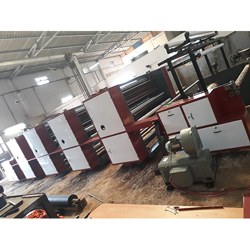 Automatic Four Color Reel To Reel Flexo Printing Machine