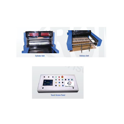 Four Color Variable Roll To Sheet Flexo Printing Machine - Max Paper Size 42x36 Inches, 500-3500 Phl Speed, 12 Kw Power | Automatic, 1-year Warranty, Customizable Dimensions
