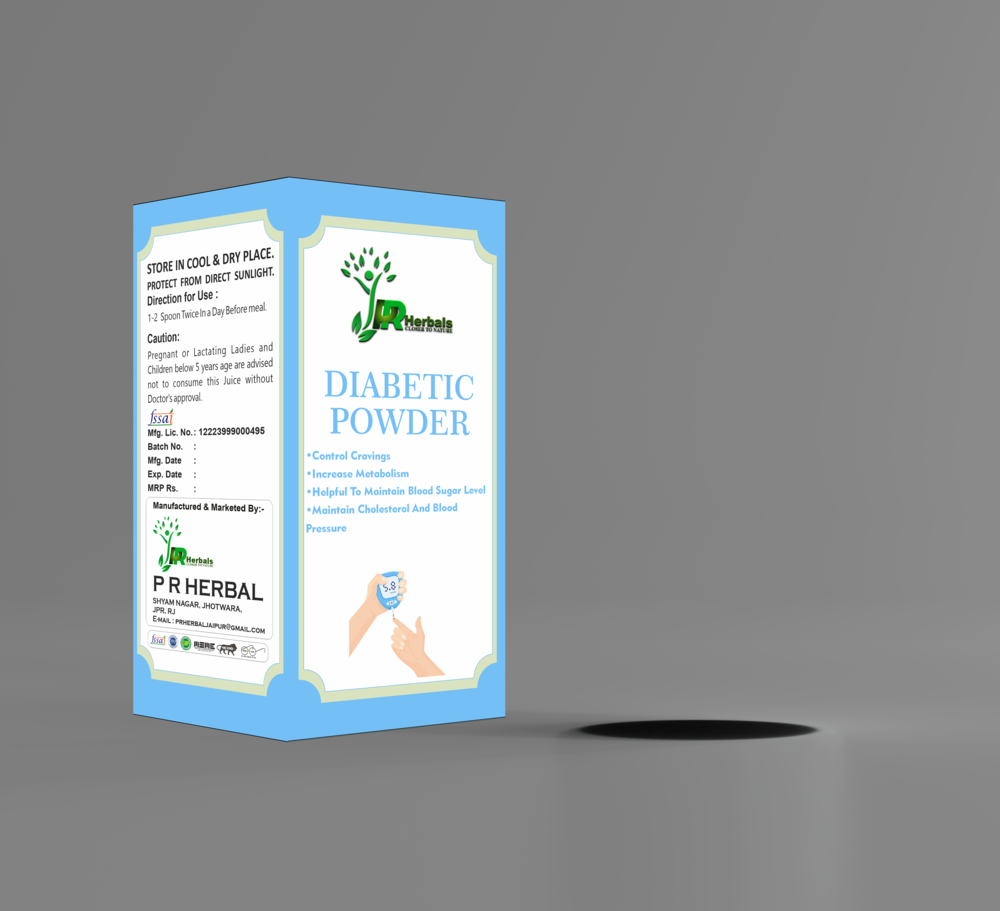 Herbal Diabetic Powder - Storage Instructions: Keep In A Cool Dry Place