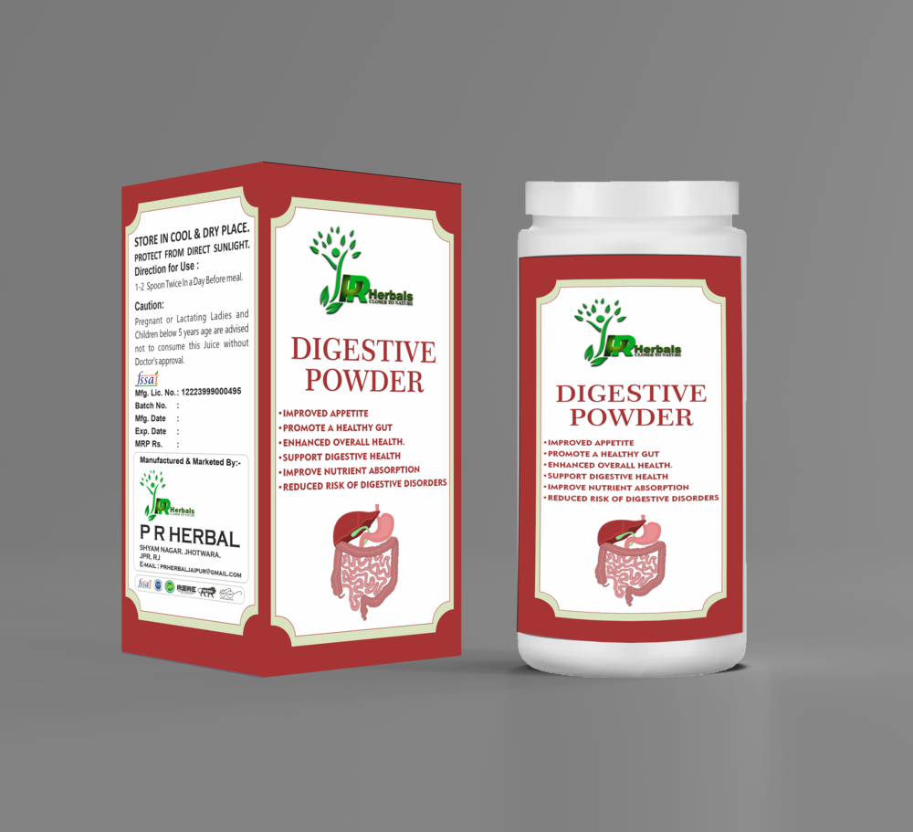 Herbal Digestive Powder - All-natural Blend, Promotes Healthy Digestion And Gut Health