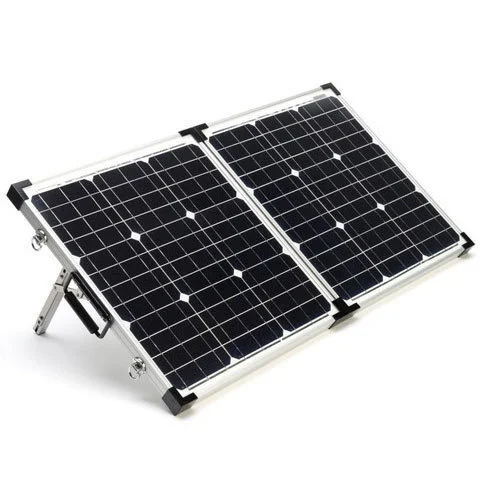 Portable Solar Panel - Color: Black