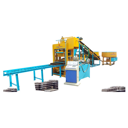 Automatic Fly Ash Brick Making Machine - 19000 Bricks Per Day, 500 Litre Oil Tank, 30 Hp Total Power | Automatic, PLC Control, Includes Warranty