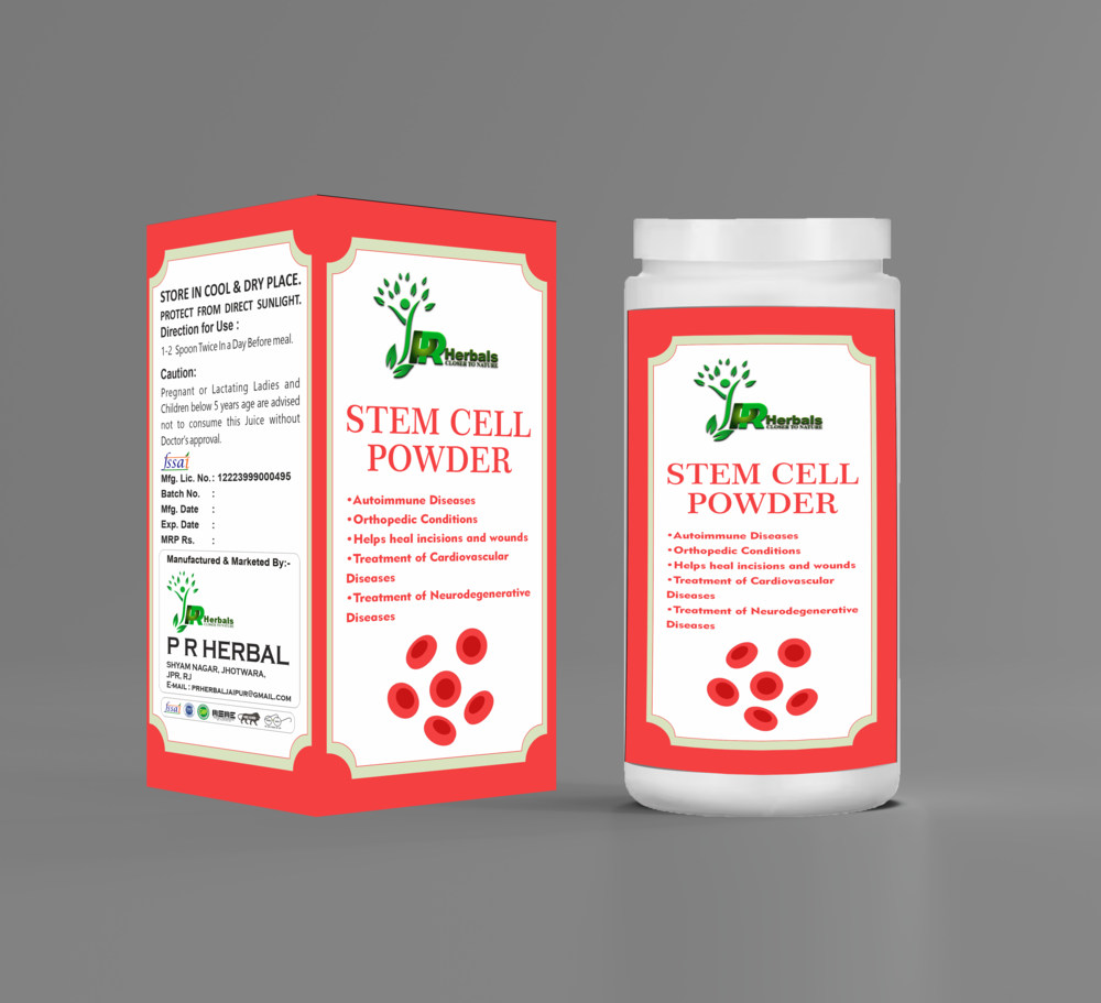 Stem Cell Powder - Advanced Nutraceutical Formula | High Purity, Nanoparticle-enhanced Bioavailability
