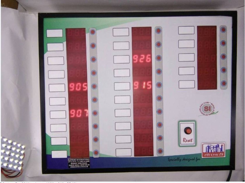 Nurse Call Bell System For Bed Side Unit And Toilets