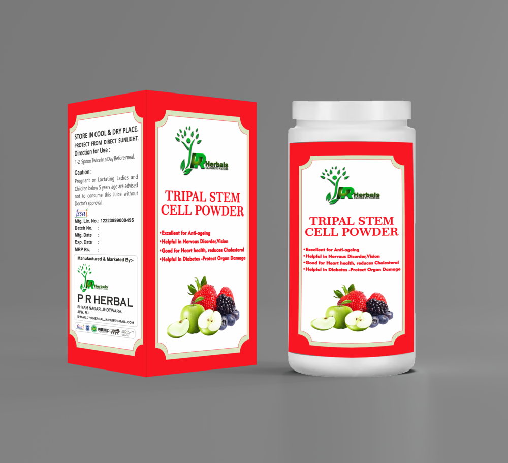 Tripal Stem Cell Powder - Storage Instructions: Keep In A Cool Dry Place