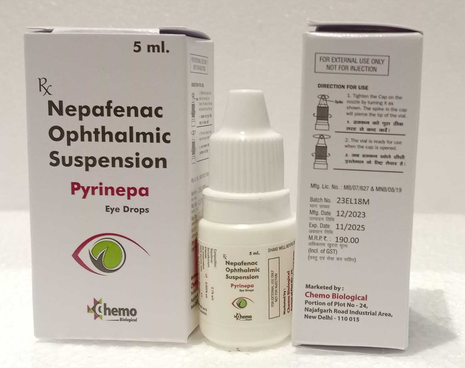 Nepafenac Eye Drop