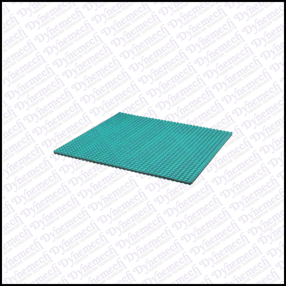 Dynemech Anti Vibration Rubber Pad Series Dp1 - Color: Green