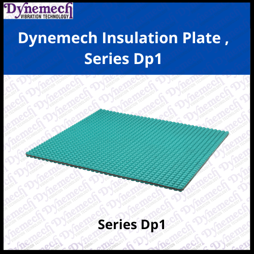 Dynemech Anti Vibration Rubber Pad Series Dp1 - Color: Green