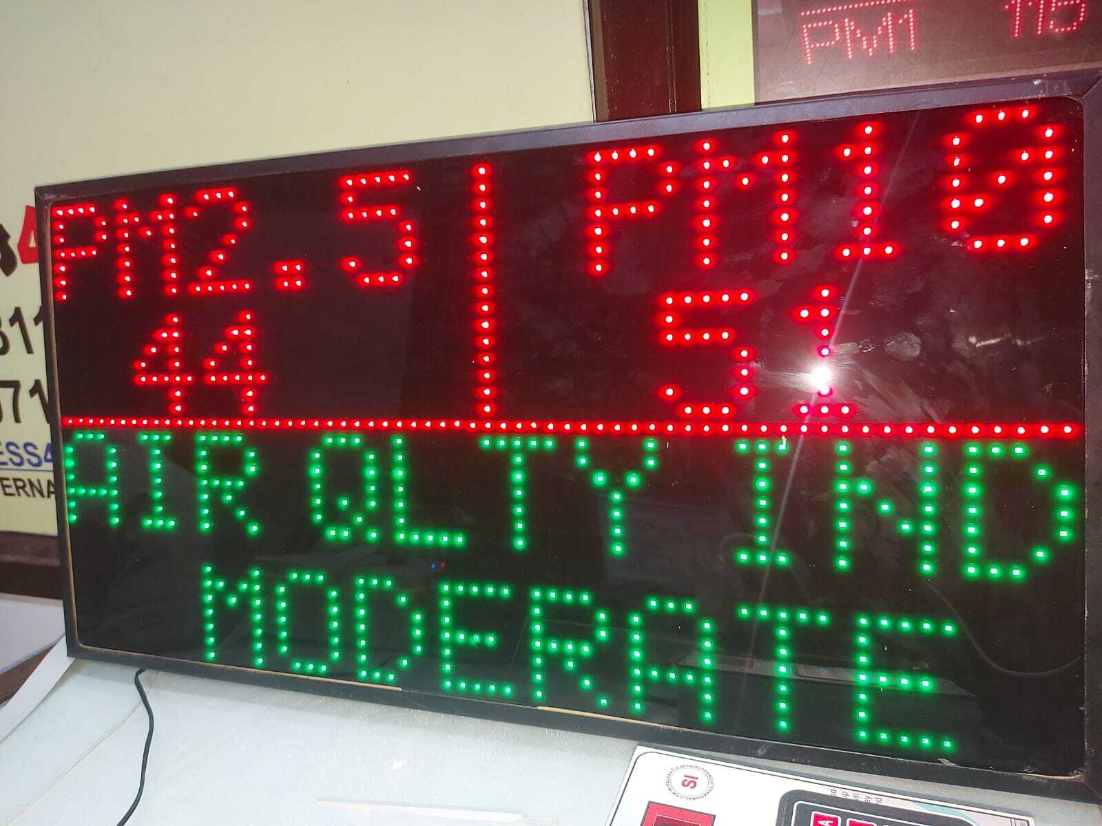 Aqi Display Board System Application: Industrial & Commercial