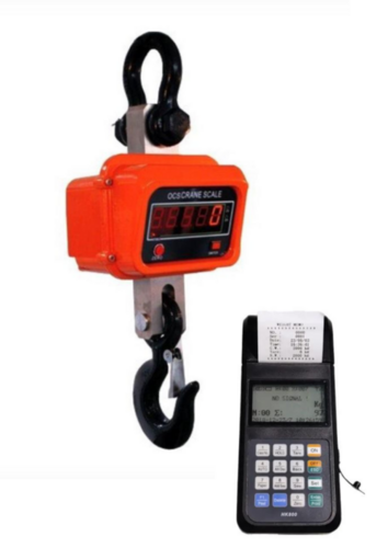 प्रिंटर के साथ क्रेन स्केल