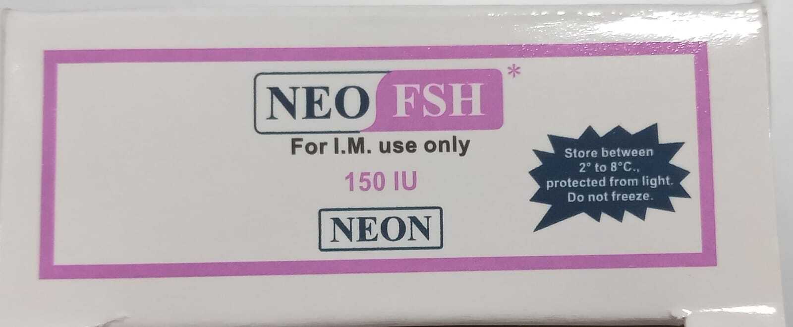 Neo Fsh 150iu Injection - Urofollitropin 150iu, Female Infertility Treatment, Doctor Supervised Administration, Injection Form, Storage 2-8â°c