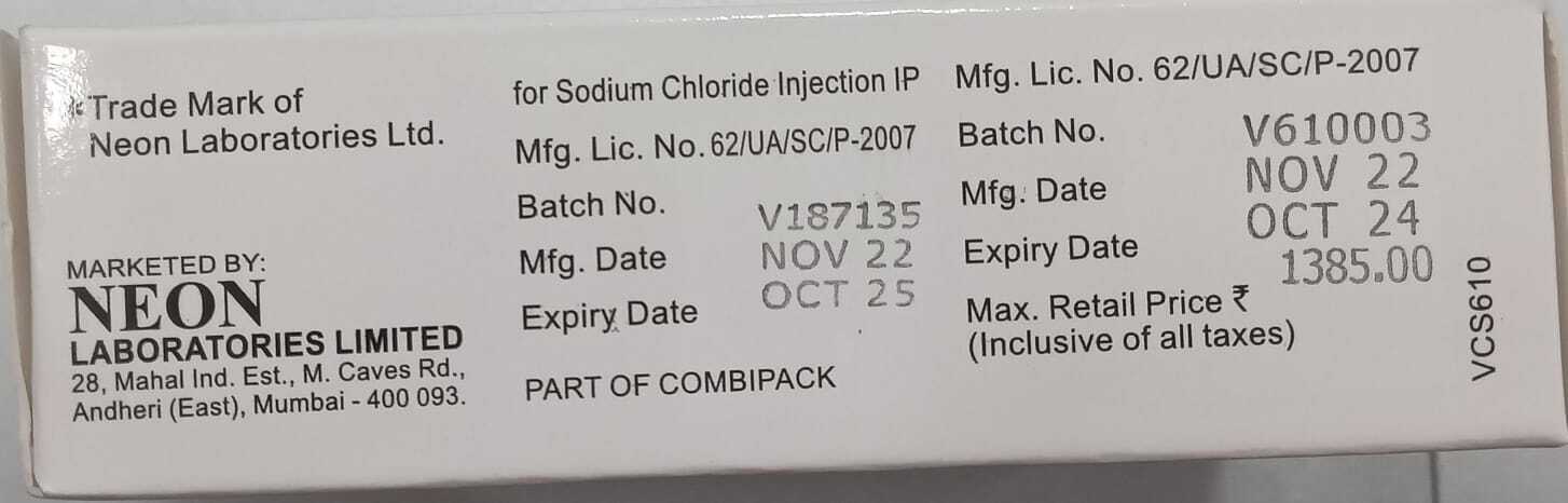 Neo Fsh 75iu Inj - Drug Type: Injection