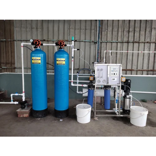 FRP Industrial RO Plant - 220-440 Voltage, Semi Automatic Electric Drive | Durable FRP Material, Efficient Purification System
