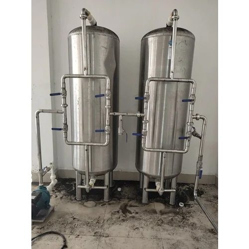 Stainless Steel Reverse Osmosis Plant - 220-440V Electric Drive, Semi Automatic Operation | Fiber Reinforced Plastic Material