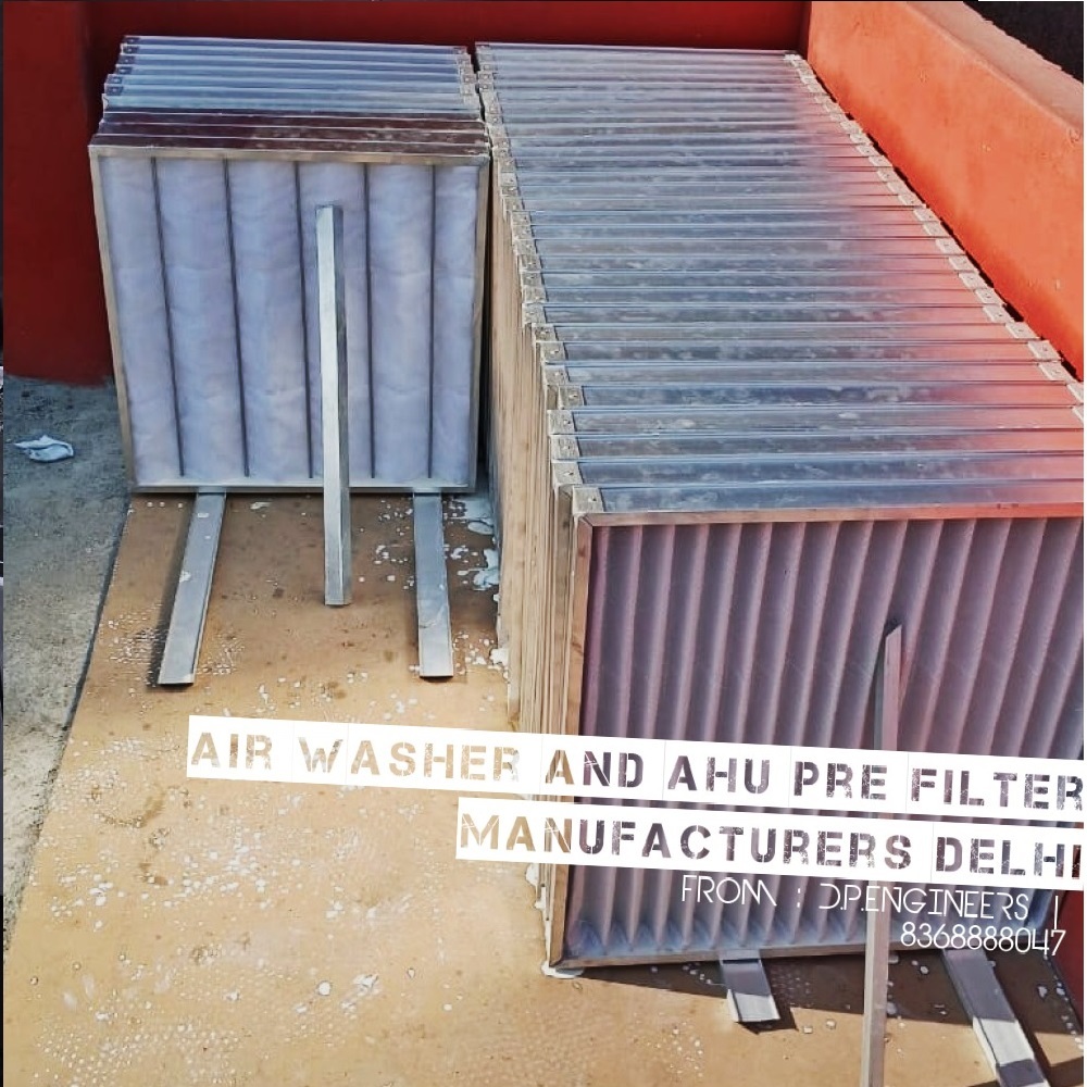 Leading Supplier Of Ahu ( Air Handling Unit) Filter By Neemrana Industrial Area Alwar Rajasthan