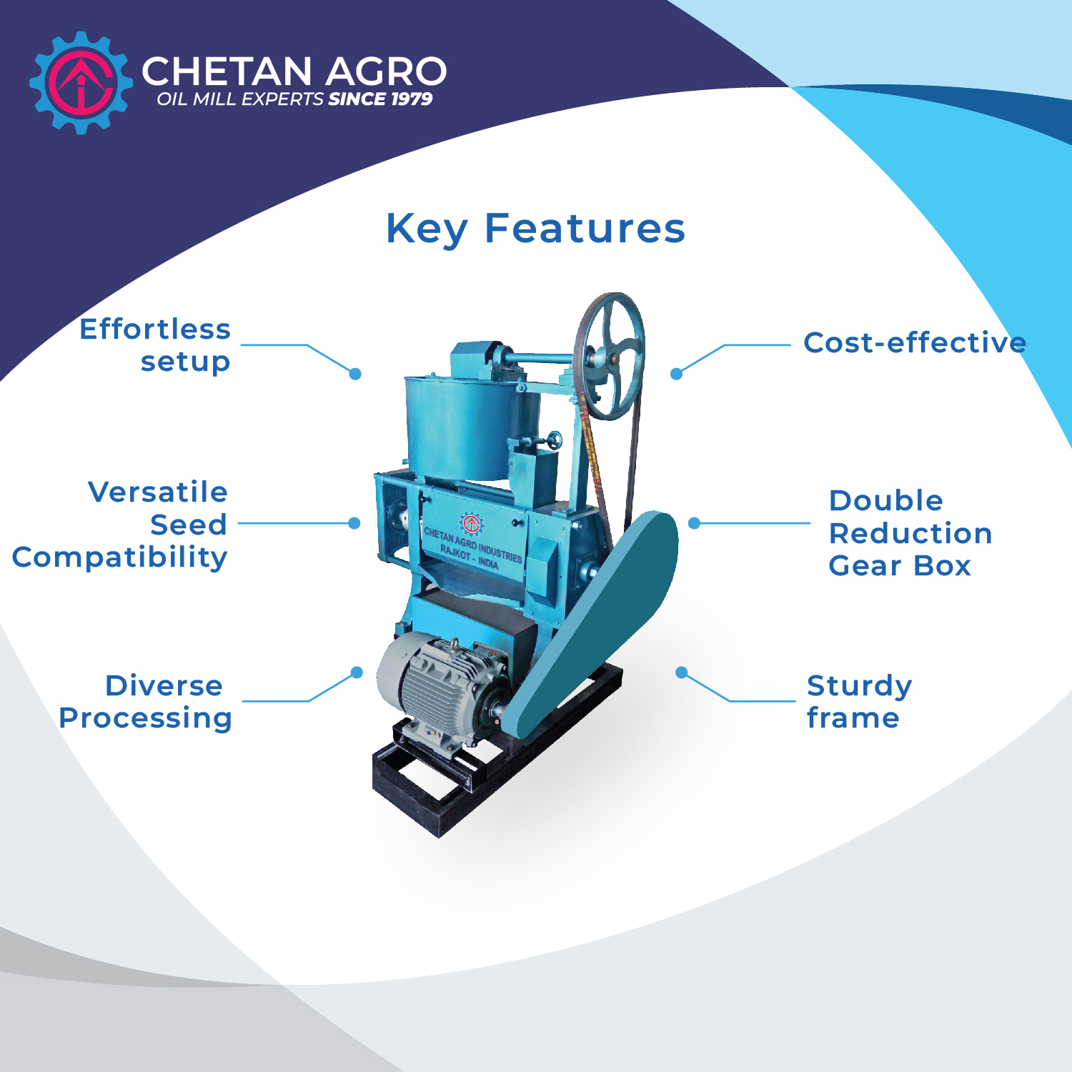 Fully Automatic Flexseed Oil Mill Plant Chetan Agro Oil Mill Plant Capacity 6 Ton/day