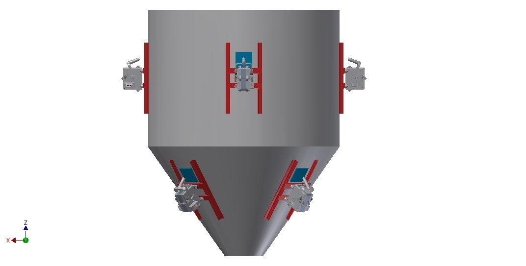 Spray Dryer Vibrator - Color: Grey