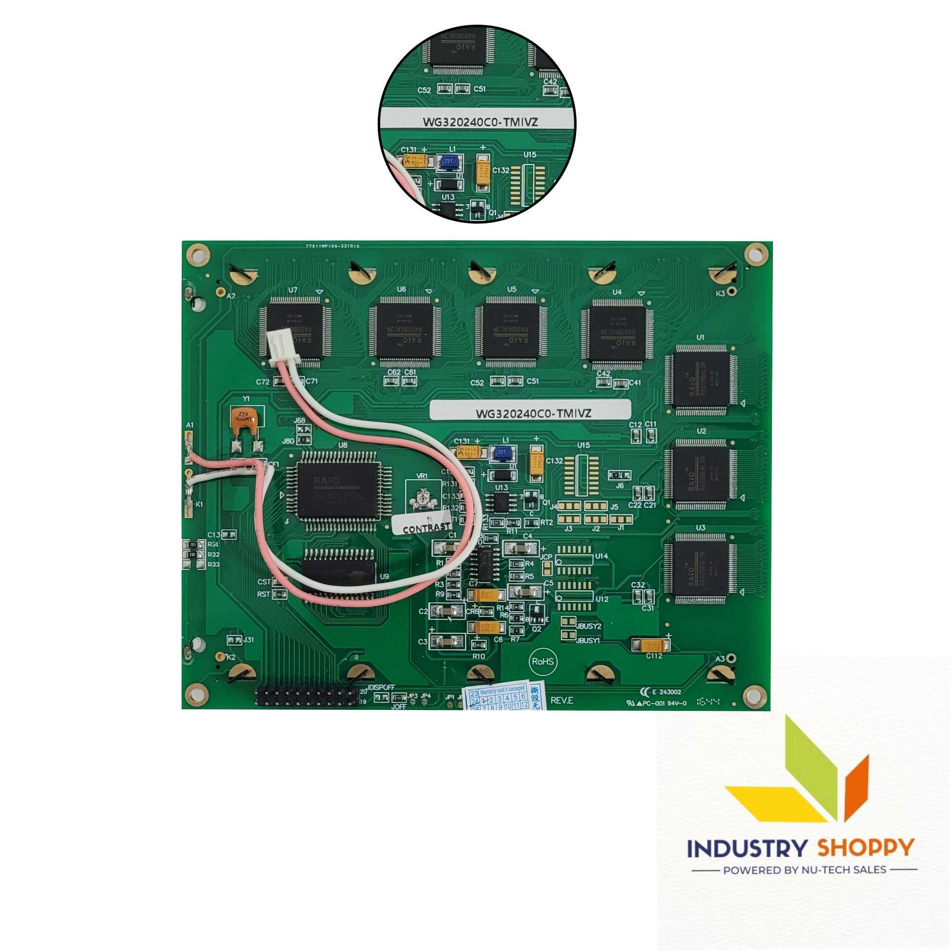 Compatible Wg320240c0-tmivz Lcd Module - Application: Industrial
