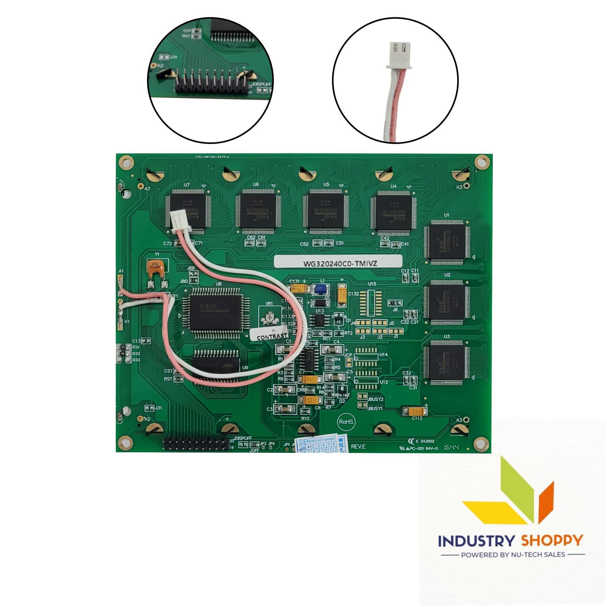 Compatible Wg320240c0-tmivz Lcd Module - Application: Industrial