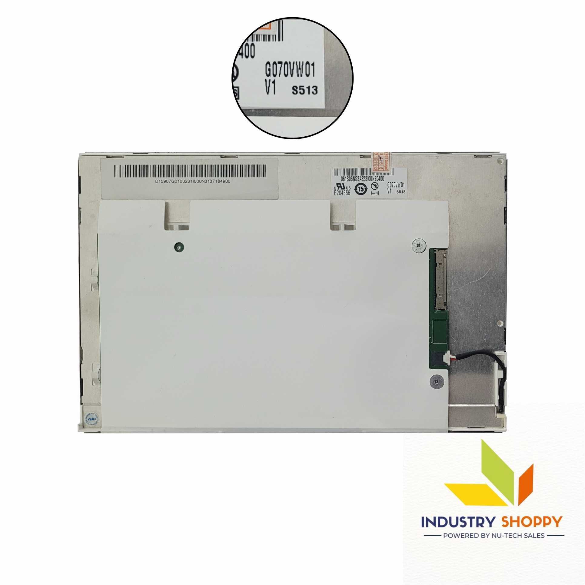 Auo G070vw01-v.1 Lcd Module - Application: Industrial Application