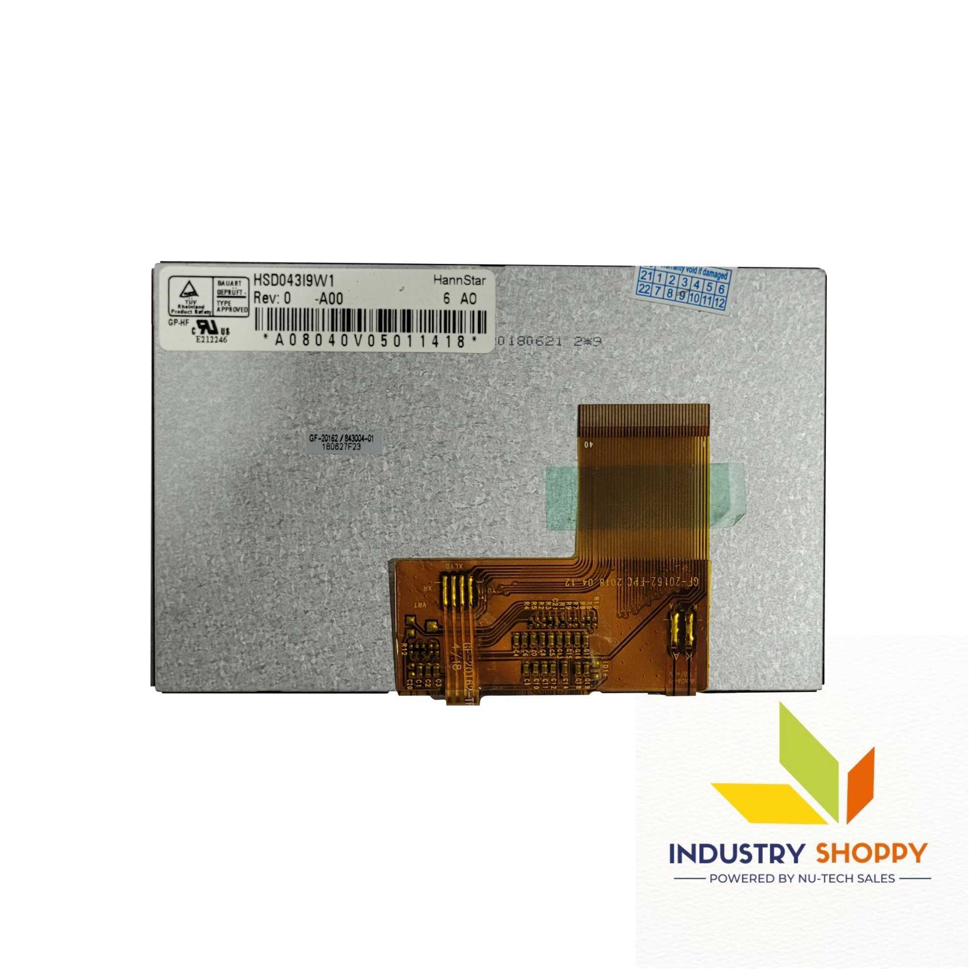 Hannstar Hsd043i9w1-a00 With Touch Lcd Module - Application: Industrial