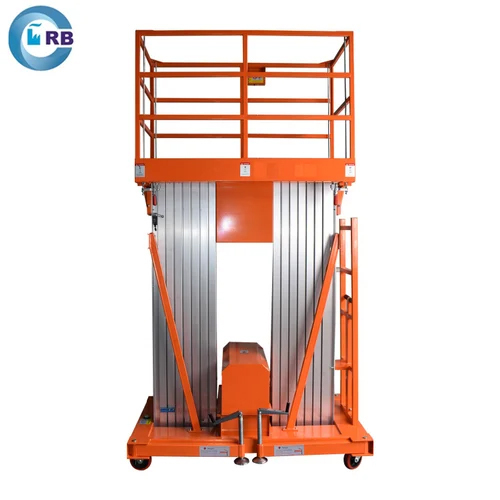 Double Mast Aerial Work Platform By R B Industrial Equipments