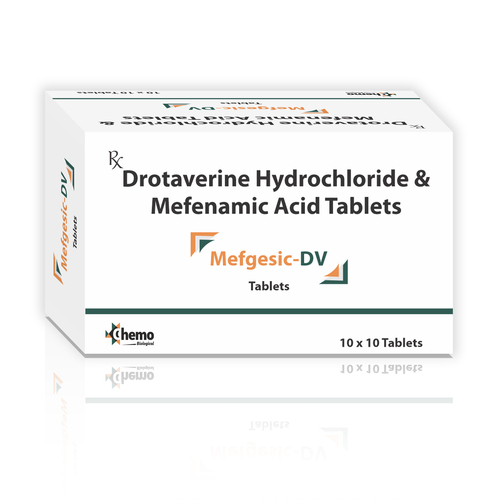 मेफेनामिक और ड्रोोटावेरिन टैबलेट्स