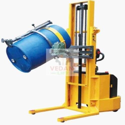 Hydraulic Drum Lifter Cum Tilter - Body Material: Stainless Steel