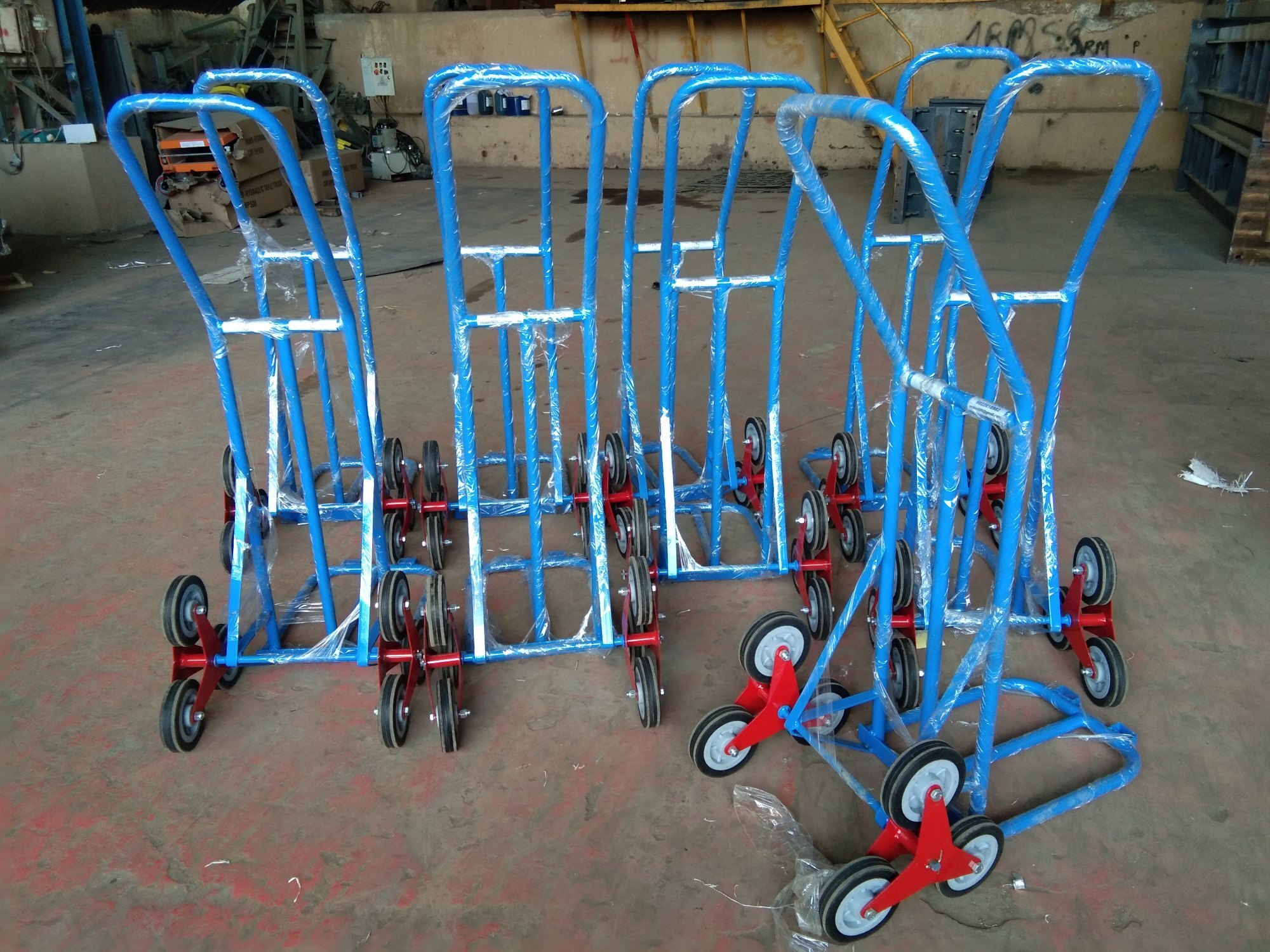 Stair Clamping Trolley - Material: Steel