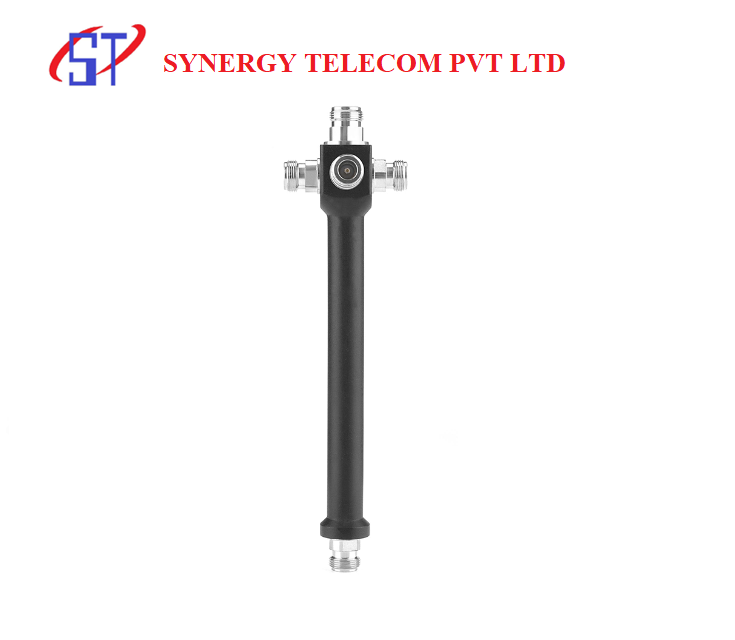 Synergy N Female Black 2-way Power Splitter (698-4000mhz, For Ibs & Das
