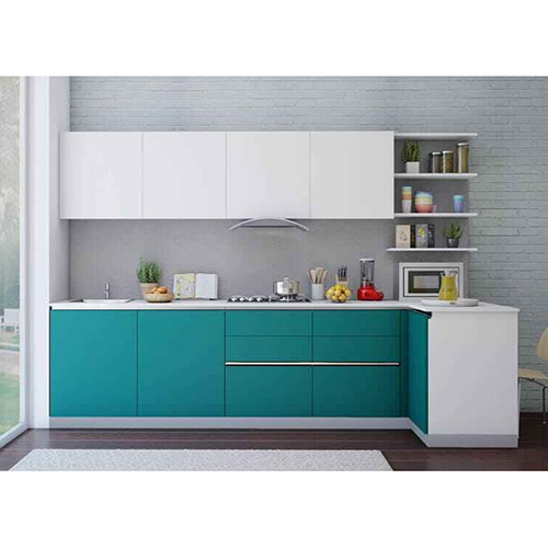 Modern L Shaped Kitchen - Feature: Easy To Clean