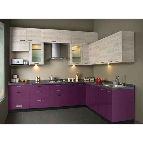 Modern L Shaped Kitchen - Feature: Easy To Clean