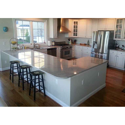 G Shaped Modular Kitchen - Feature: Easy To Clean