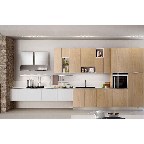 Residential Inline Shaped Kitchen - Feature: Easy To Clean