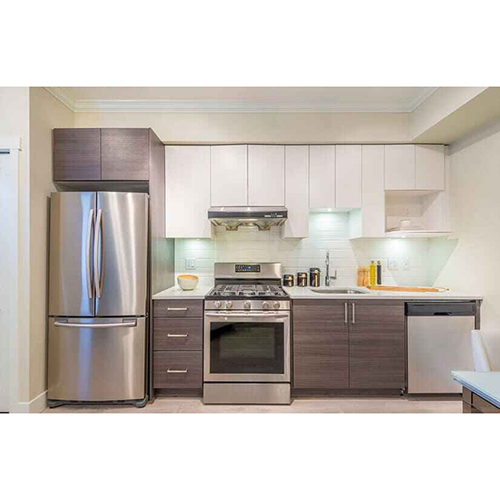 Residential Inline Shaped Kitchen - Feature: Easy To Clean